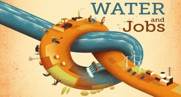 Imagem Hoje 22 de Março, celebra-se o Dia Mundial da Água, com o tema “Água e Emprego”.